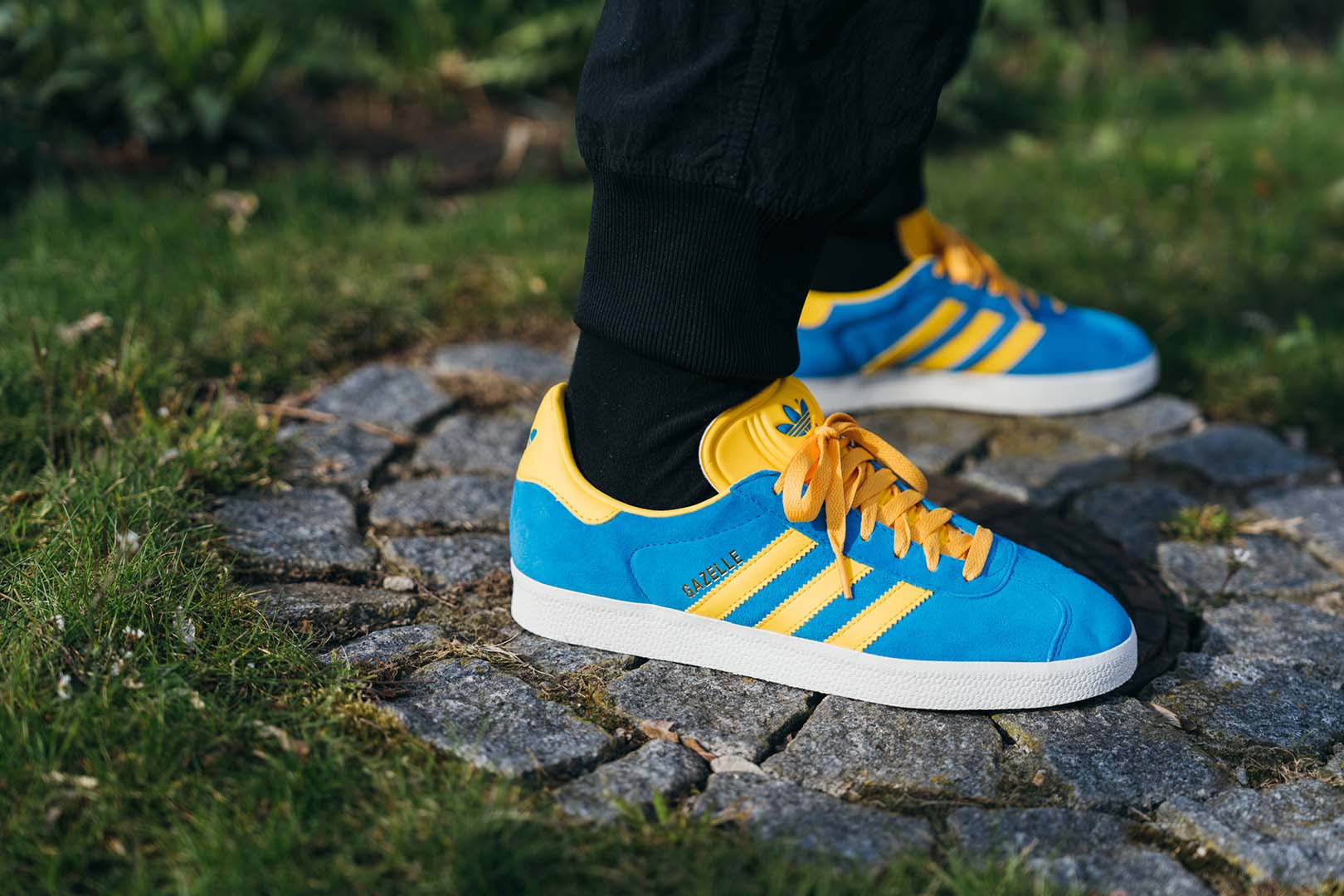 Adidas gazelle og homme cyan online